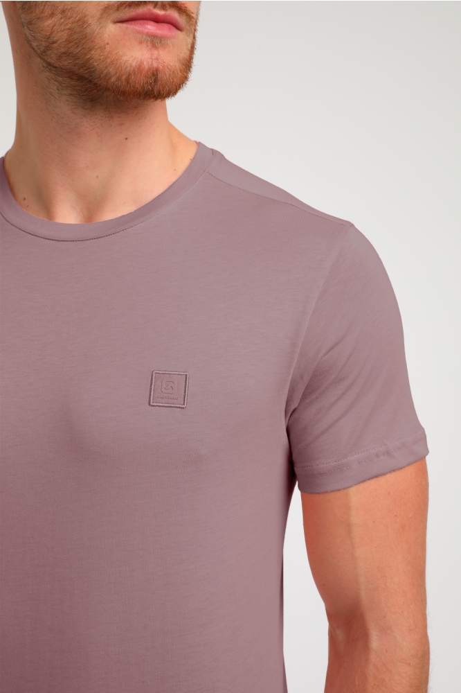 PREMIUM T SHIRT MET STRETCH 152713 704 mauve